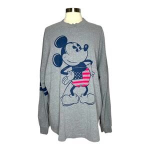 Disney Parks Mickey Mouse American Original USA Spirit Jersey Size XXL